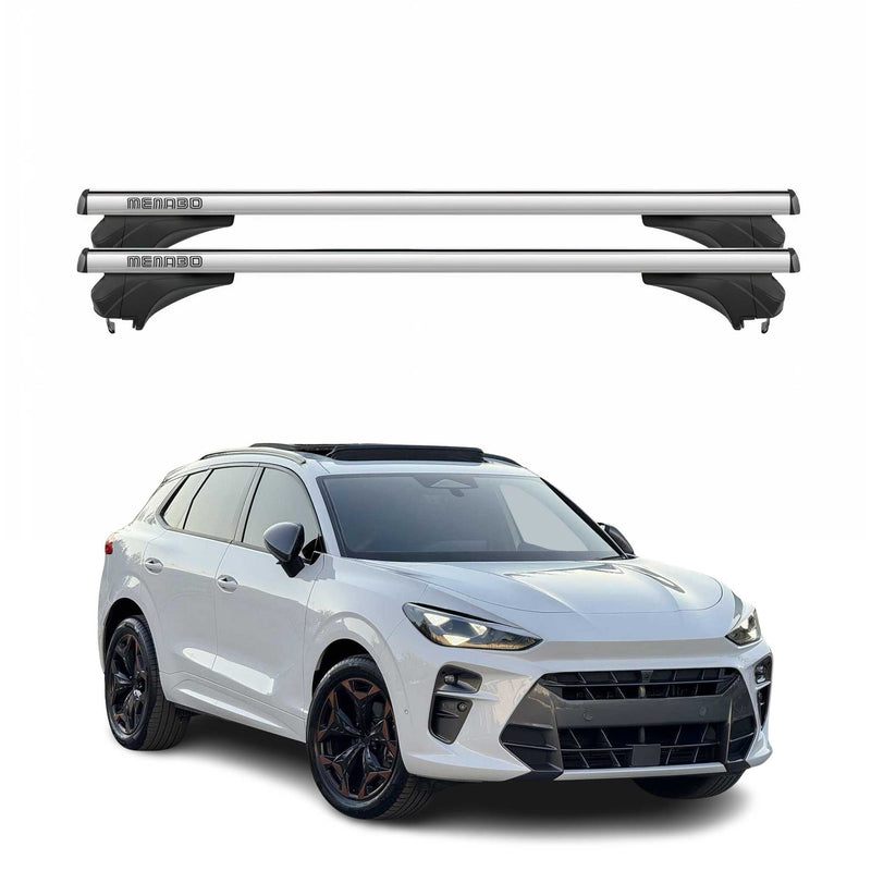 Menabo Dachträger Grundtäger für Cupra Terramar 2024-2025 Aluminium Silber 2 tlg