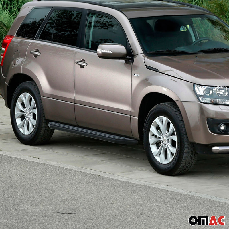 Trittbretter Seitenschweller für Suzuki Grand Vitara 2005-2016 ABE Alu