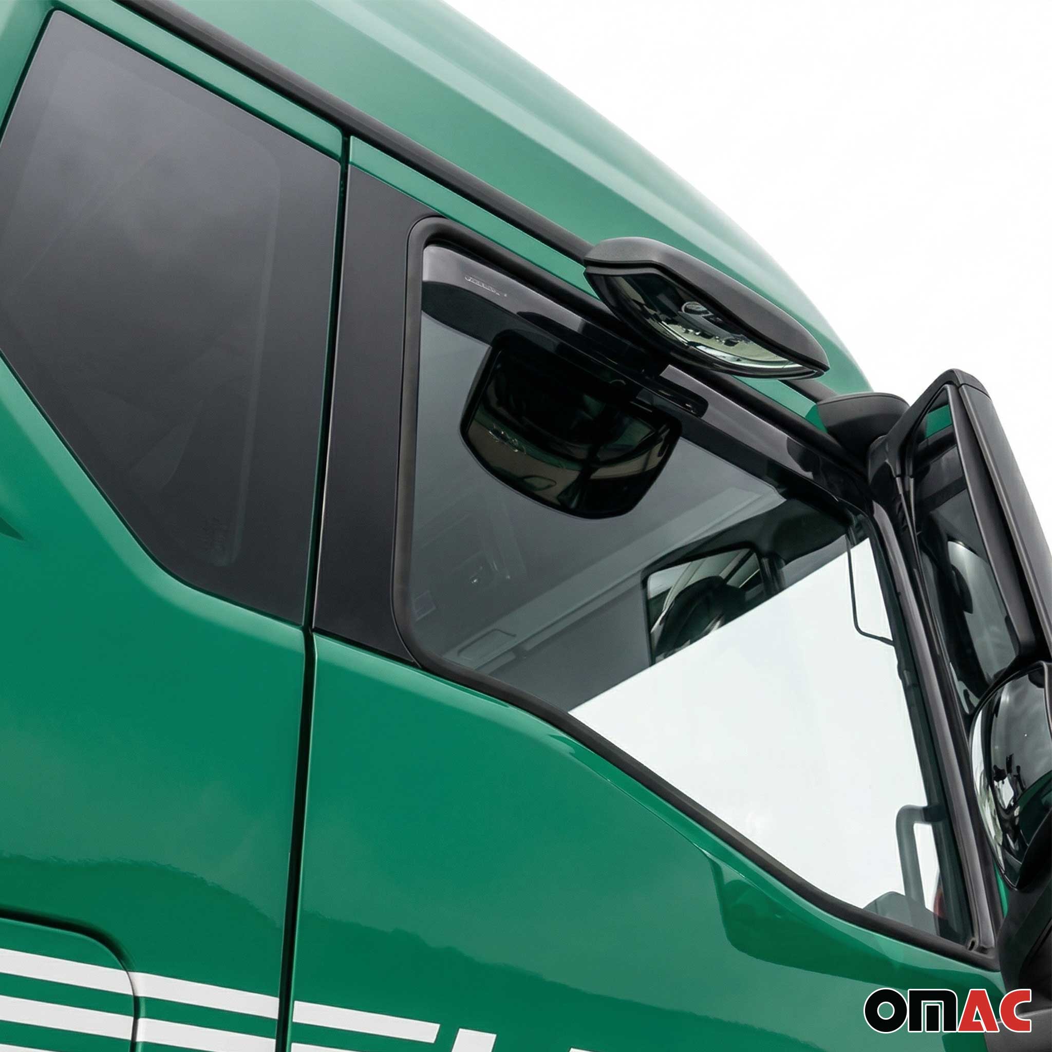 Windabweiser Regenabweiser für Volvo FH FM 1998-2020 Dunkel Acryl 2tlg