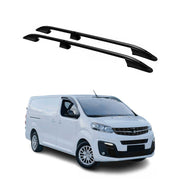 Dachreling Dachgepäckträger für Opel Vivaro C 2019-2026 Langer L3 Alu Schwarz