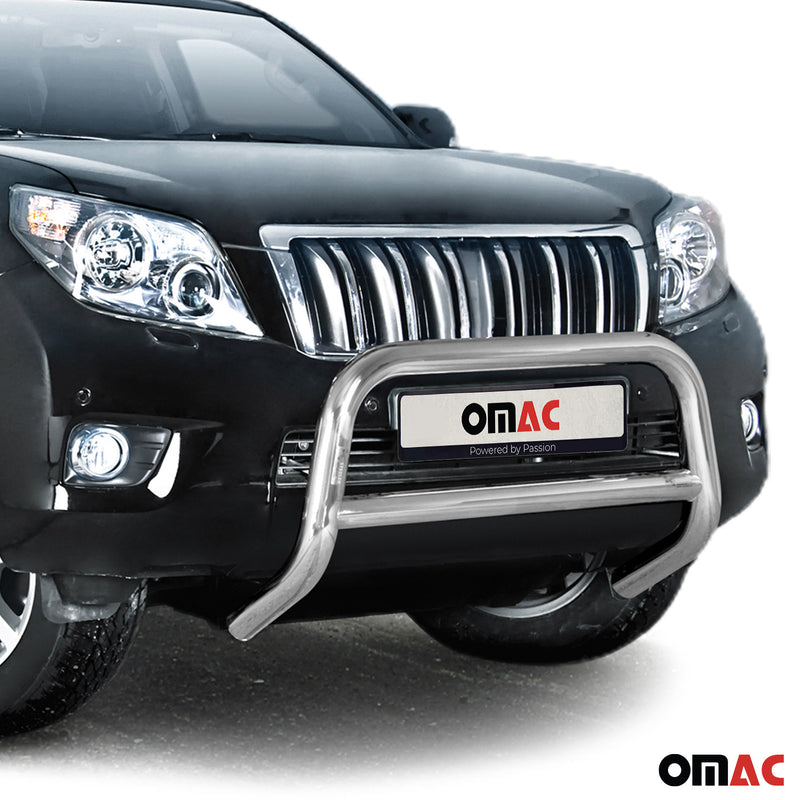 Frontbügel Frontschutzbügel für Toyota Land Cruiser 150 2010-2013 ABE Silber