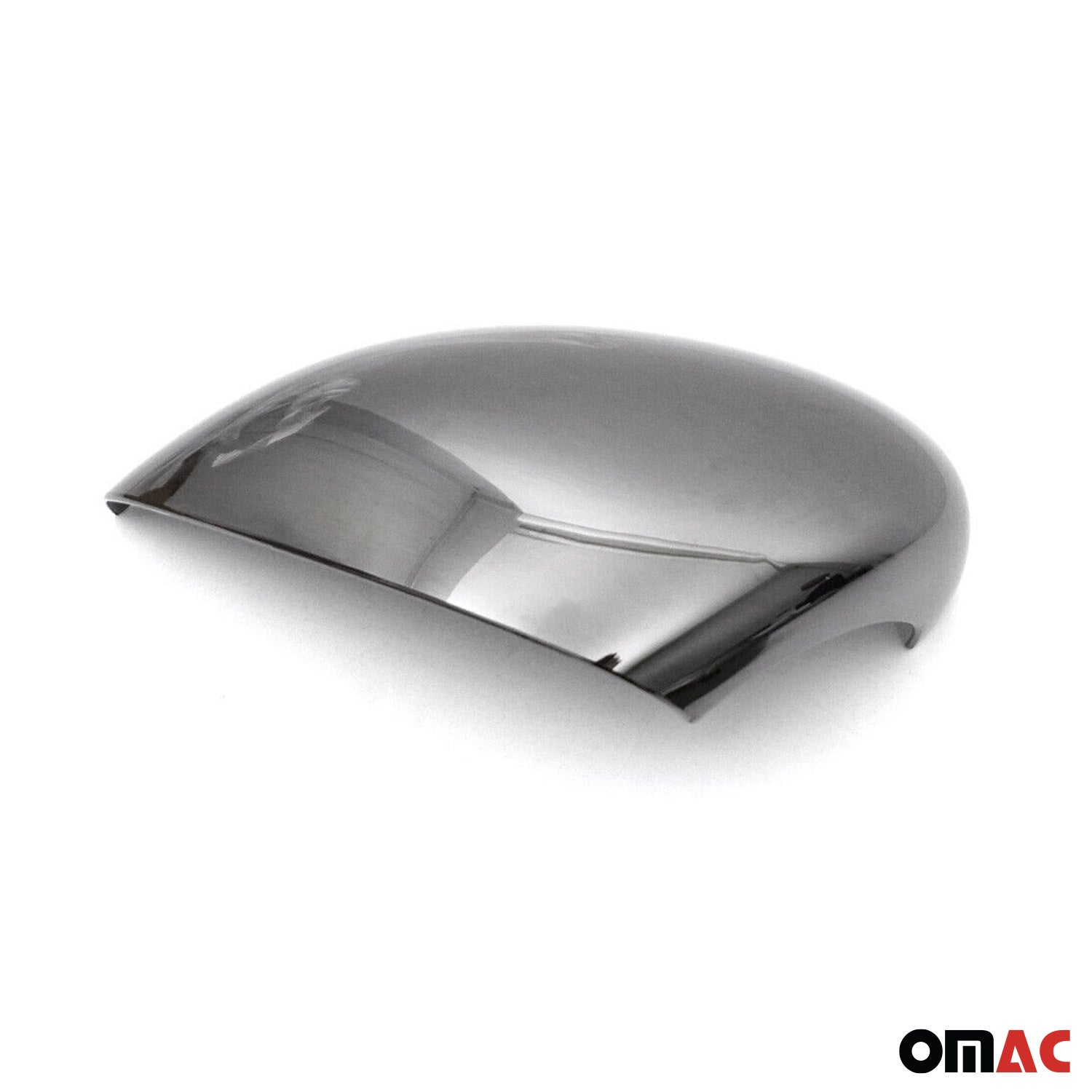 Spiegelkappen Spiegelabdeckung für Ford Fiesta / B-Max 2008-2017 Dark Chrom ABS