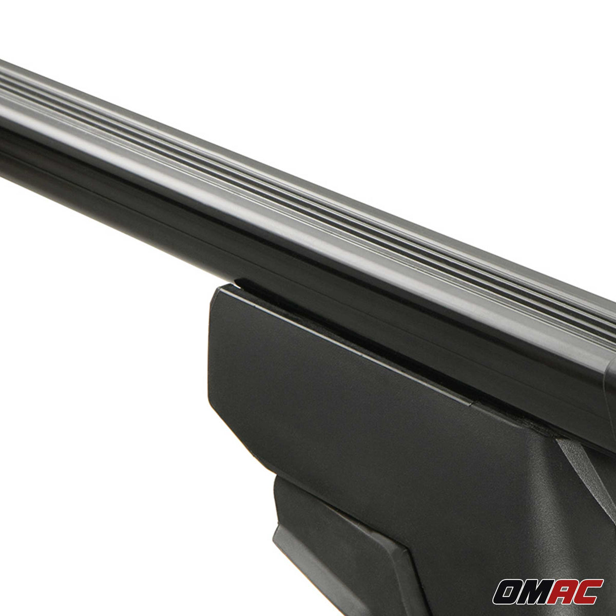 Dachträger für Opel Omega A Kombi 1986-1994 Stahl Schwarz Dachgepäckträger