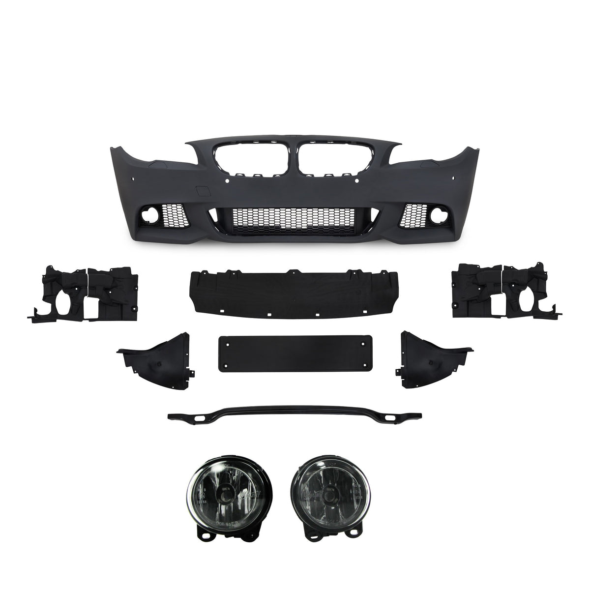 JOM Stoßstangen Kit & Seitenschweller für BMW 5er F10 2010-2013 Sport-Design PDC Klare NSW