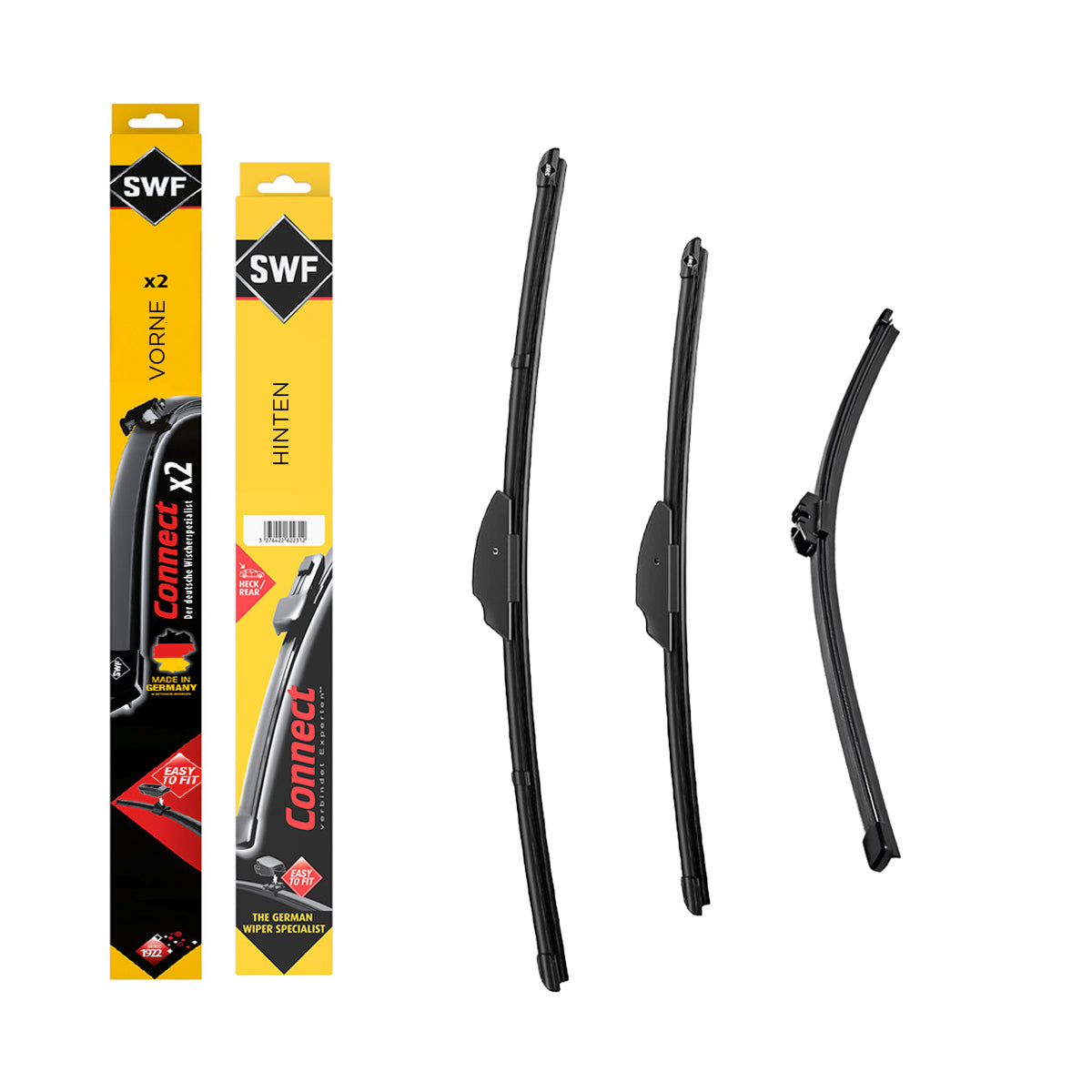 SWF Scheibenwischer Wischblatt satz für Audi A4 B9 Avant 2016-2025