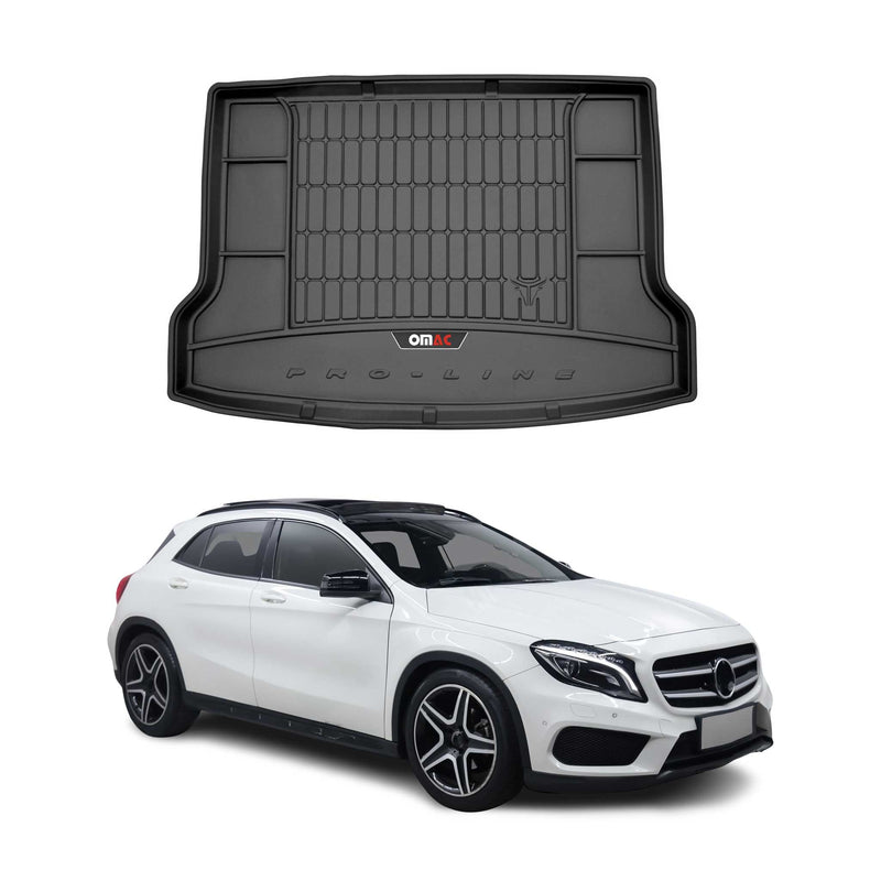 OMAC Gummi Kofferraumwanne für Mercedes GLA X156 2013-2019 3D TPE Laderaumwanne