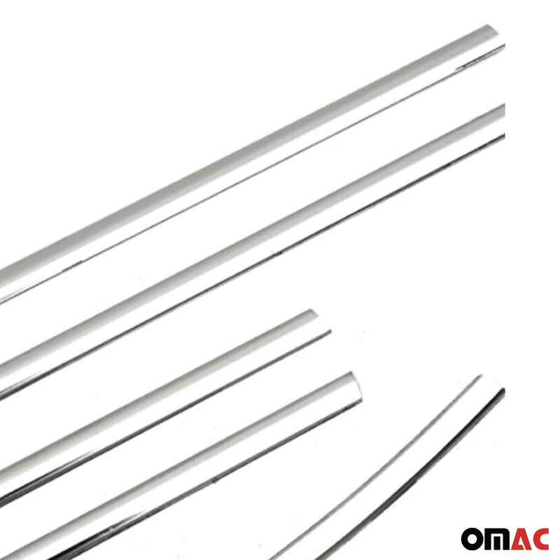 Fensterleisten Zierleisten für Hyundai i10 2011-2013 Edelstahl Chrom 6tlg