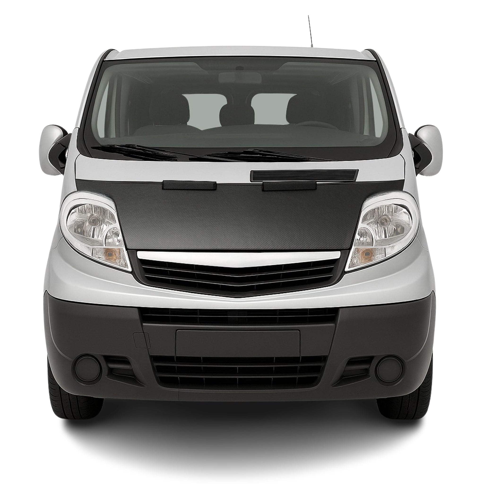 Haubenbra Steinschlagschutz Bonnet Bra für Renault Trafic 2001-2014 Carbon Halb