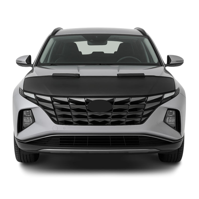 Haubenbra Steinschlagschutz Bonnet Bra für Hyundai Tucson 2020-2025 Schwarz Halb