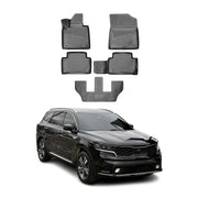 OMAC Gummimatten Fußmatten für Kia Sorento 2021-2026 TPE Automatten Schwarz 5x