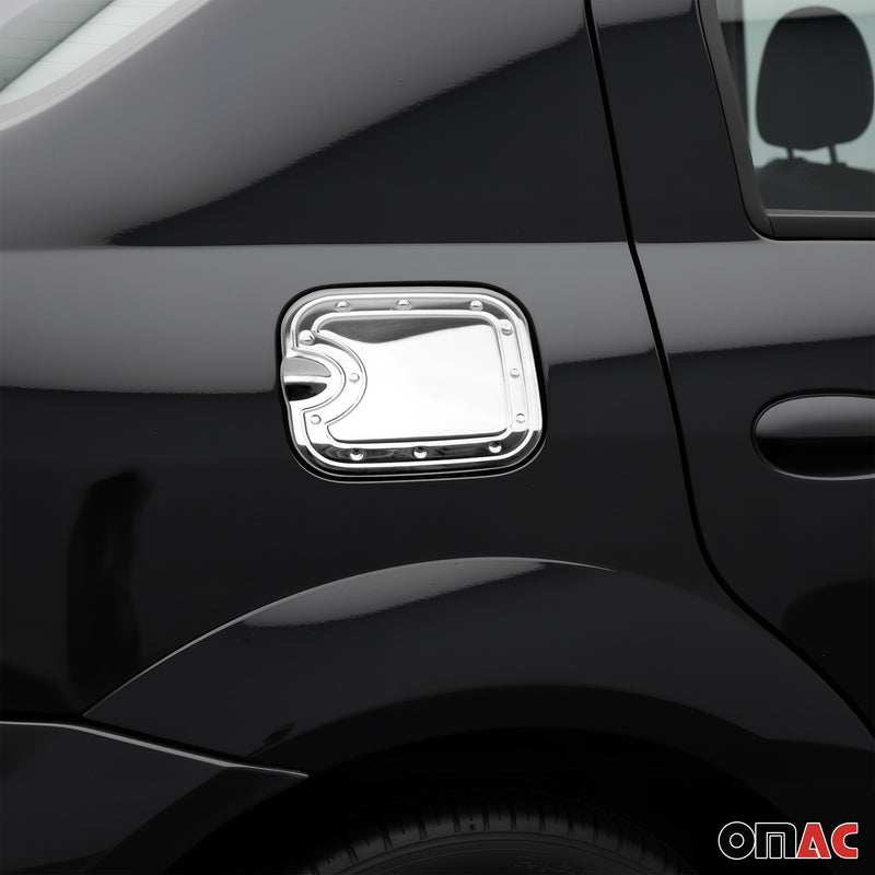 Tankdeckel Blenden Tankverschluss für Dacia Logan MCV 2005-2020 Edelstahl Chrom