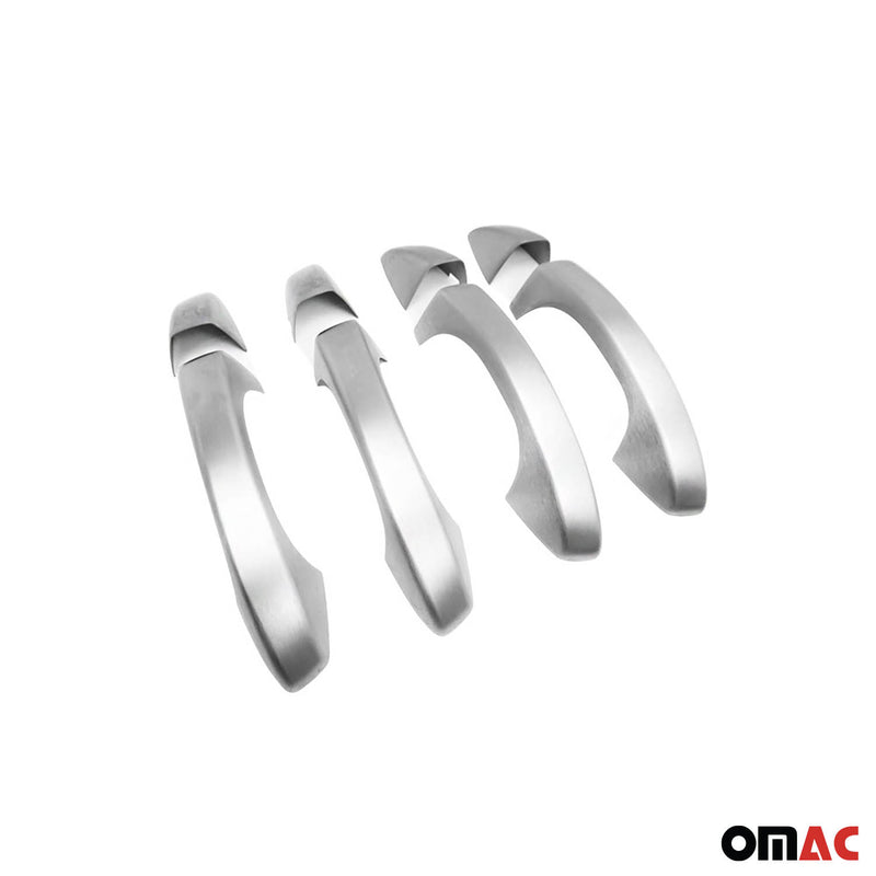 Türgriff Blende Chrom für VW Golf 2008-2012 4-Tür Gebürstet Silber 8x