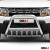 Frontbügel Frontschutzbügel für Dacia Duster 2010-2018 Grill ABE Stahl Silber