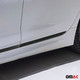 Seitentürleiste Türschutz für Kia Venga Ceed Sportage Sorento Rio Alu Schwarz 8x