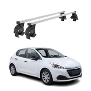 Menabo Dachträger Grundtäger für Peugeot 208 2012-2015 Pre-FL 50kg Stahl Grau 2x
