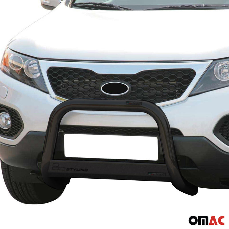 Frontbügel Frontschutzbügel für Kia Sorento 2009-2012 ø63mm Stahl Schwarz Schutz