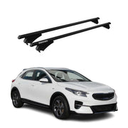 Menabo Dachträger Grundtäger für Kia XCeed 2019-2026 75kg Alu Schwarz 2 tlg