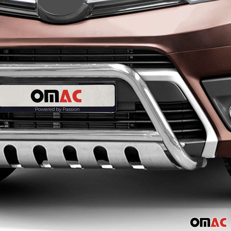 Frontbügel Frontschutzbügel für Toyota Proace 2016-2022 mit ABE Edelstahl Silber