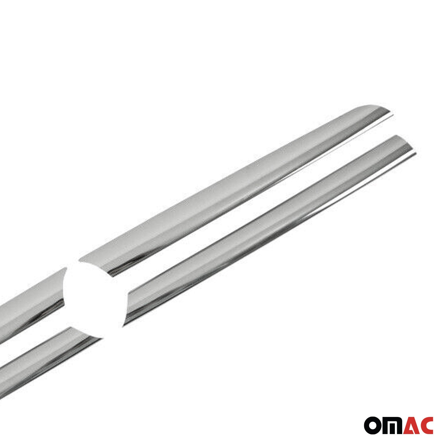 Kühlergrill Leisten Grillleisten für Toyota RAV4 2006-2009 Edelstahl Chrom 4tlg