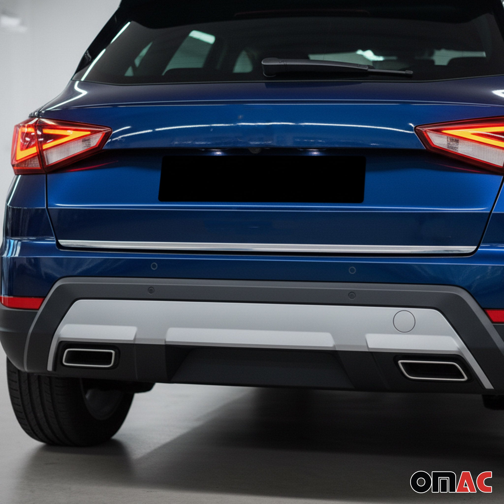 Kofferraumleiste Heckleiste für Seat Arona 2017-2026 Untere Chrom Edelstahl
