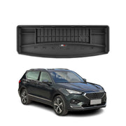 OMAC Gummi Kofferraumwanne für Seat Tarraco 2018-2024 TPE Laderaumwanne Schwarz