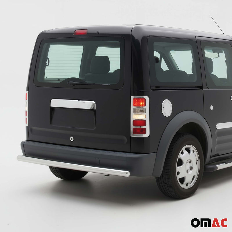 Rücklicht Leisten Heckleuchte für Ford Connect 2002-2009 Edelstahl Silber 2tlg