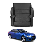 OMAC Gummi Kofferraumwanne für BMW 3er F30 Limo / M3 F80 2012-2019 TPE Schwarz