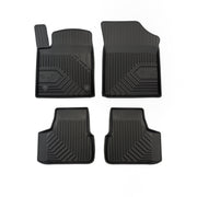 Fußmatten Gummimatten No.77 für Seat Mii 2011-2019 TPE Gummi Schwarz 4 Teile