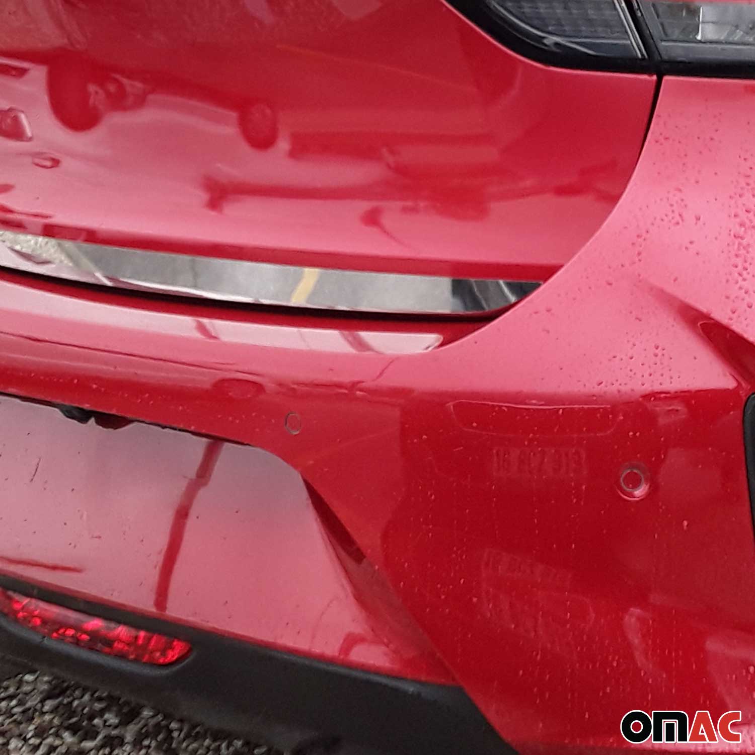 Kofferraumleiste Heckklappe Leiste für Opel Corsa F 2019-2026 Edelstahl Chrom