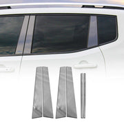 B-Säule Türsäulen Verkleidung für Land Rover Freelander 2006-2014 Chrom 6x