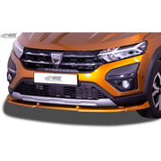 RDX Frontspoiler Vario-X für Dacia Sandero Stepway III 2021- Polyurethan TÜV