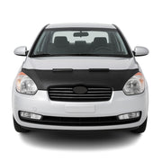 Haubenbra Steinschlagschutz für Hyundai Accent Era 2005-2011 Schwarz Halb