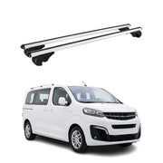 Dachträger Grundträger für Opel Vivaro C / Zafira Life 2019-2026 TÜV Alu Silber