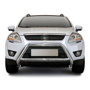 Frontbügel Frontschutzbügel für Ford Kuga 2008-2012 mit ABE Stahl Silber