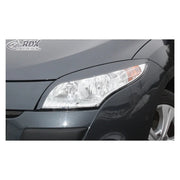 RDX Scheinwerferblenden für Renault Megane III 2008-2015 ABS TÜV