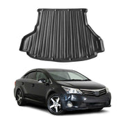 Kofferraumwanne Laderaumwanne für Toyota Avensis 2008-2018 Gummi TPE Schwarz