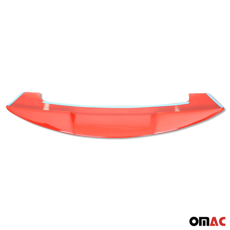 Heckspoiler Dachspoiler für Fiat Punto Evo Grande Punto 2005-2012 Rot Lackiert