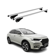 Menabo Dachträger Grundtäger für DS7 Crossback / DS 7 2017-2026 Alu Silber 2x