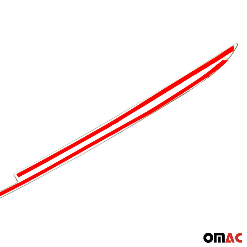 Kofferraumleiste Heckleiste für Hyundai Veloster 2011-2017 Edelstahl Chrom