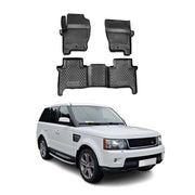 OMAC Gummimatten Fußmatten für Land Rover Range Rover Sport L320 2005-2013 4x