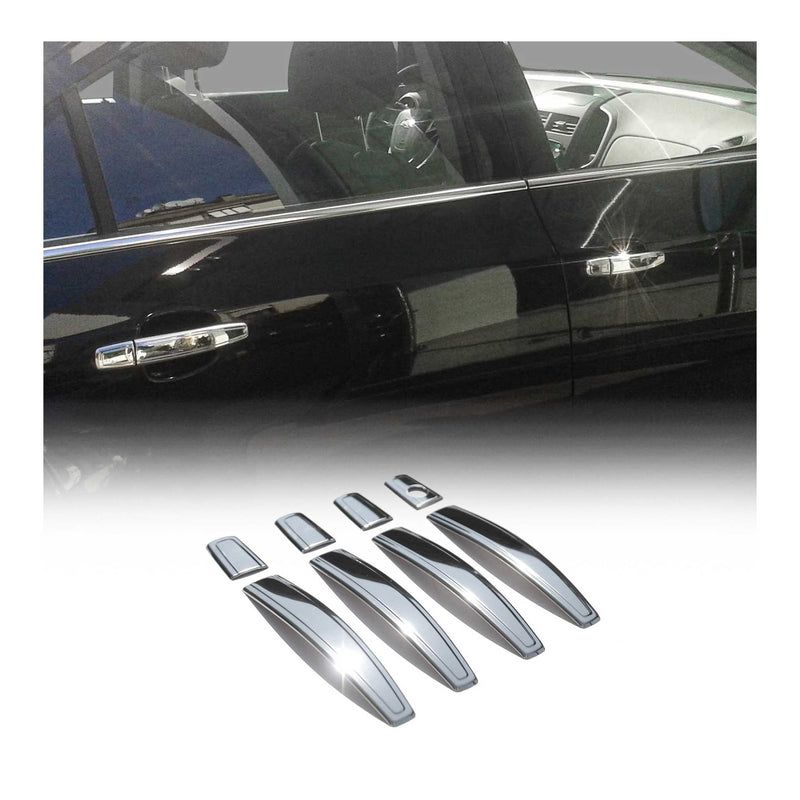 Türgriff Blende Türgriffkappen für Chevrolet Cruze 2008-2016 4-Tür Chrom 8x