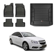 OMAC Fußmatten & Kofferraumwanne Set für Chevrolet Cruze (Kombi) 2012-2016