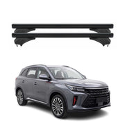 Menabo Dachträger für DFSK E5 2024-2026 Abschließbar Aluminium Schwarz 2 tlg