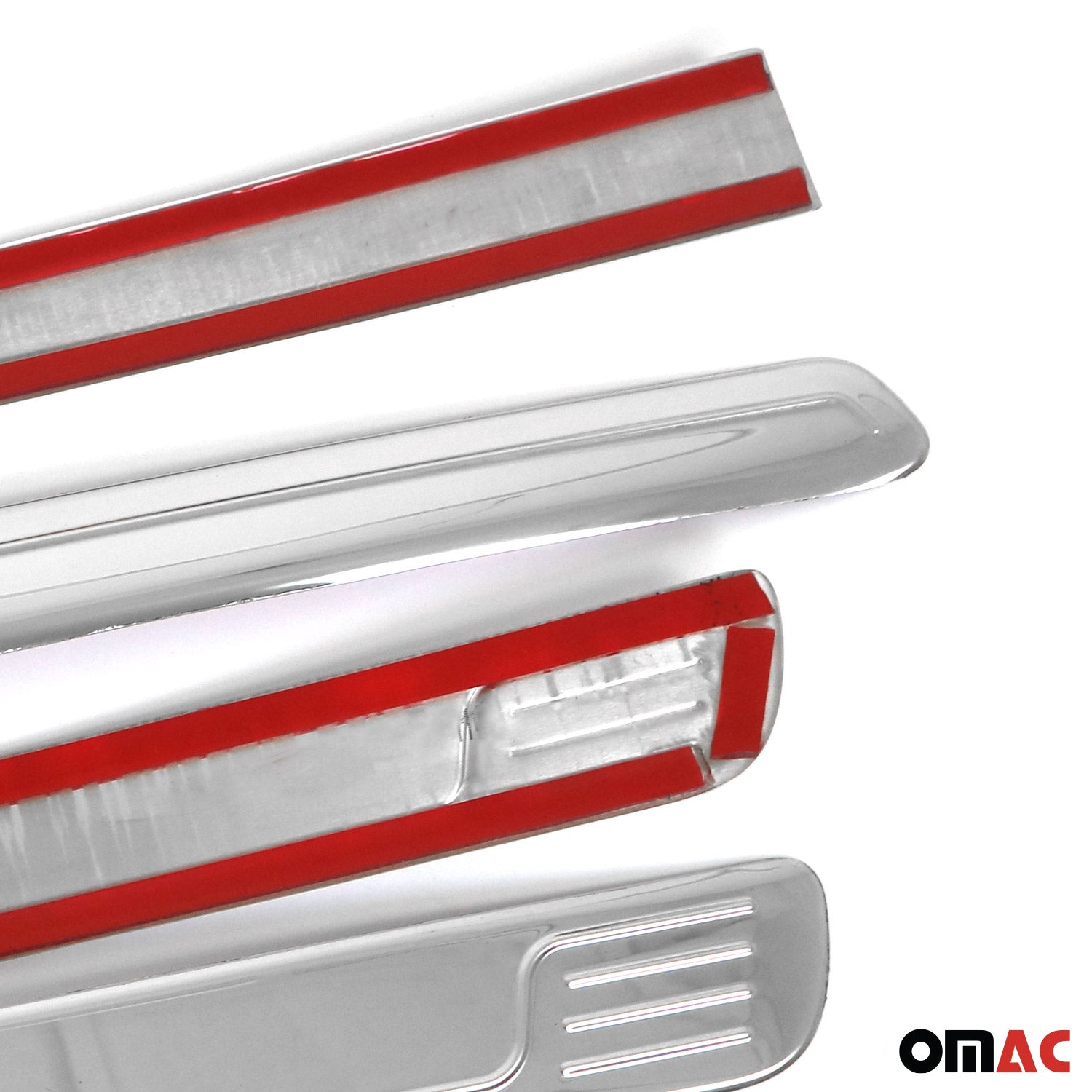 Seitentürleiste Türleisten Türschutzleiste für Ford Ranger 2015-2024 Chrom 4x