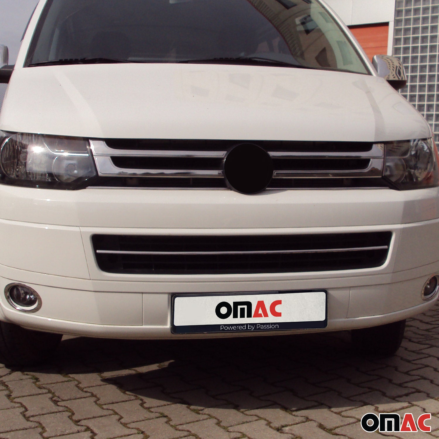 Kühlergrill Grillleisten für VW Caravelle T5 2010-2015 Edelstahl Satz Chrom 5x