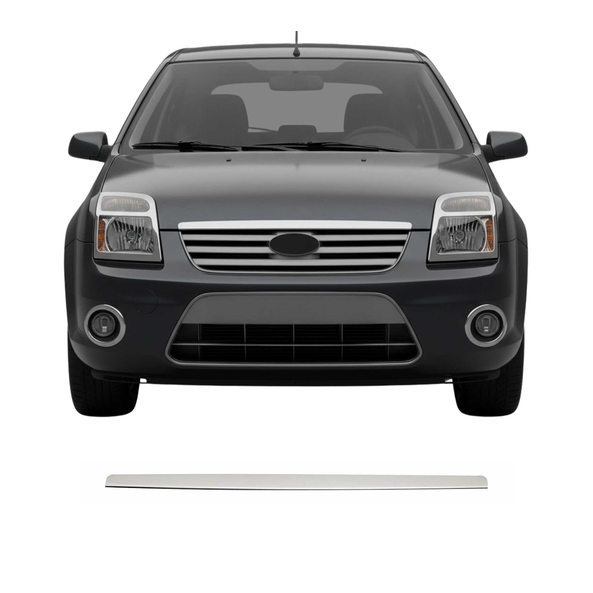Motorhaube Chromleiste Frontleiste für Ford Connect 2009-2014 Edelstahl Chrom