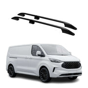Dachreling Dachgepäckträger für Ford Transit Tourneo Custom 2023-2026 L1 Schwarz