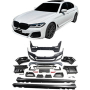JOM Stoßstangen Kit & Seitenschweller für BMW 5er G30 LCI 2020- PDC Polypropylen