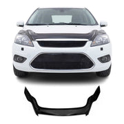 Motorhaube Deflektor Steinschlagschutz für Ford Focus 2 FL 2008-2010 Schwarz