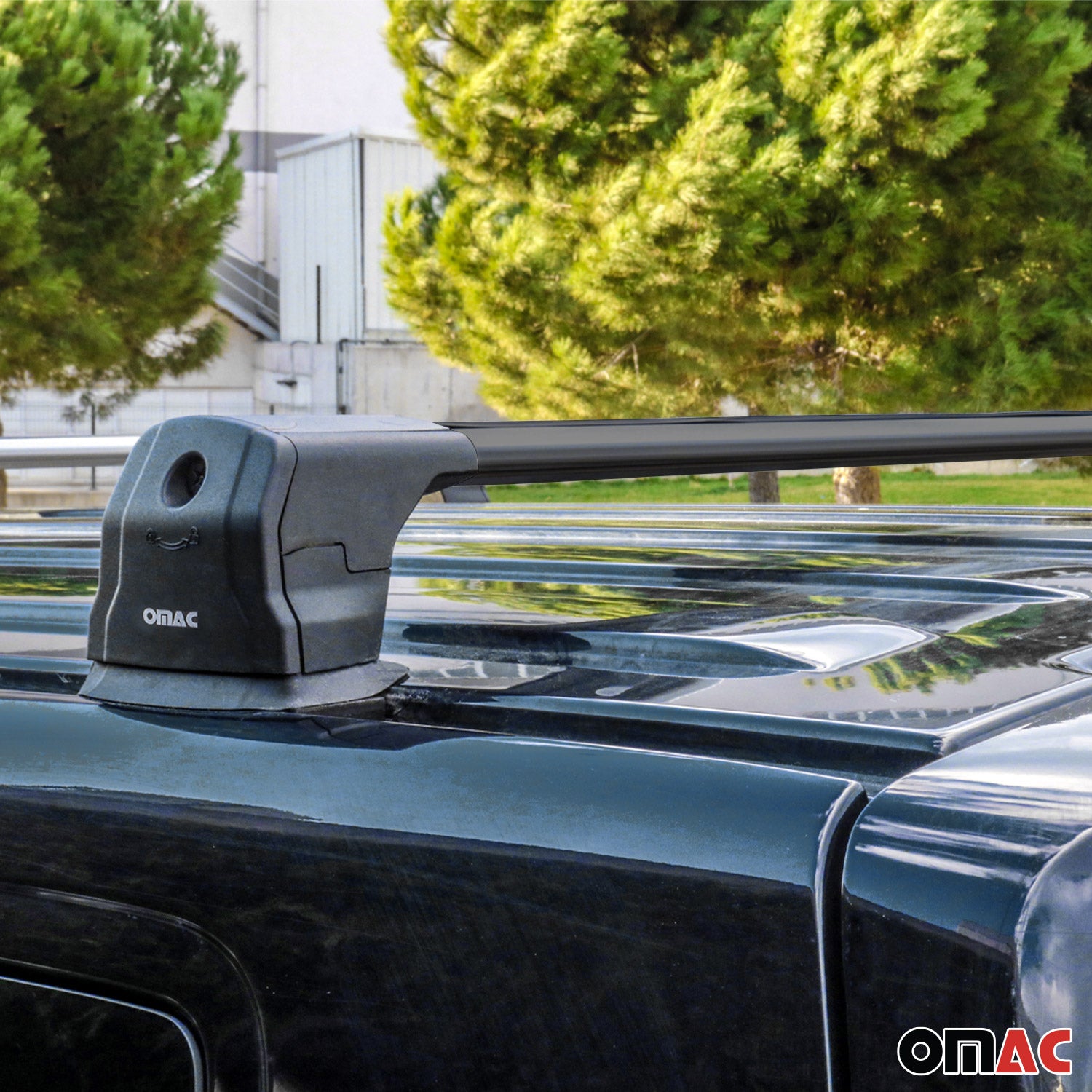 Dachträger für VW T5 T6 Transporter Multivan Caravelle 2003-2024 Alu Schwarz 3x